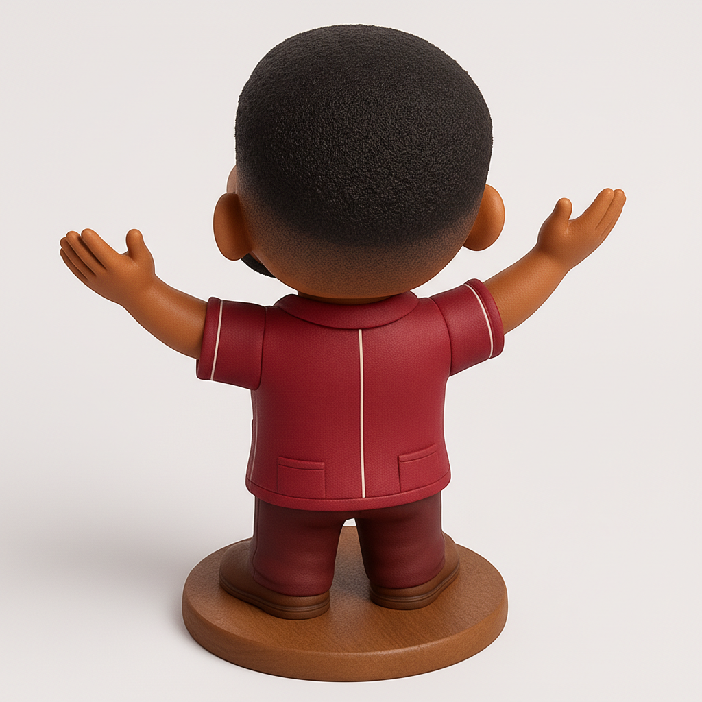 face anatomy 3d model-create 3d face model from photo_Happy Vibes Figurine: Positive Collectible Model