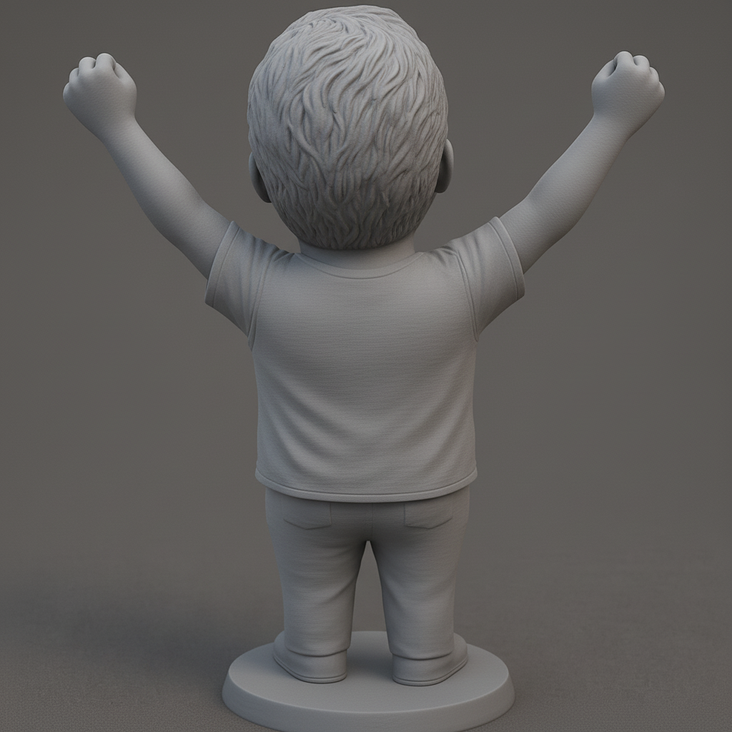 face anatomy 3d model-create 3d face model from photo_Victory Bobblehead: Celebrate Success!