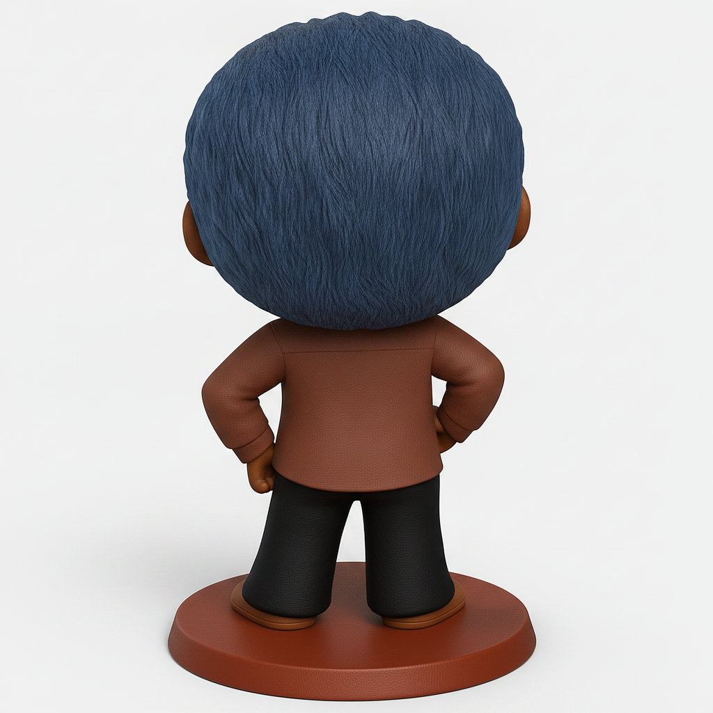 face to 3d model ai-3D portrait printing from photo_Empowering Leader Figurine: Inspire Your Workspace!