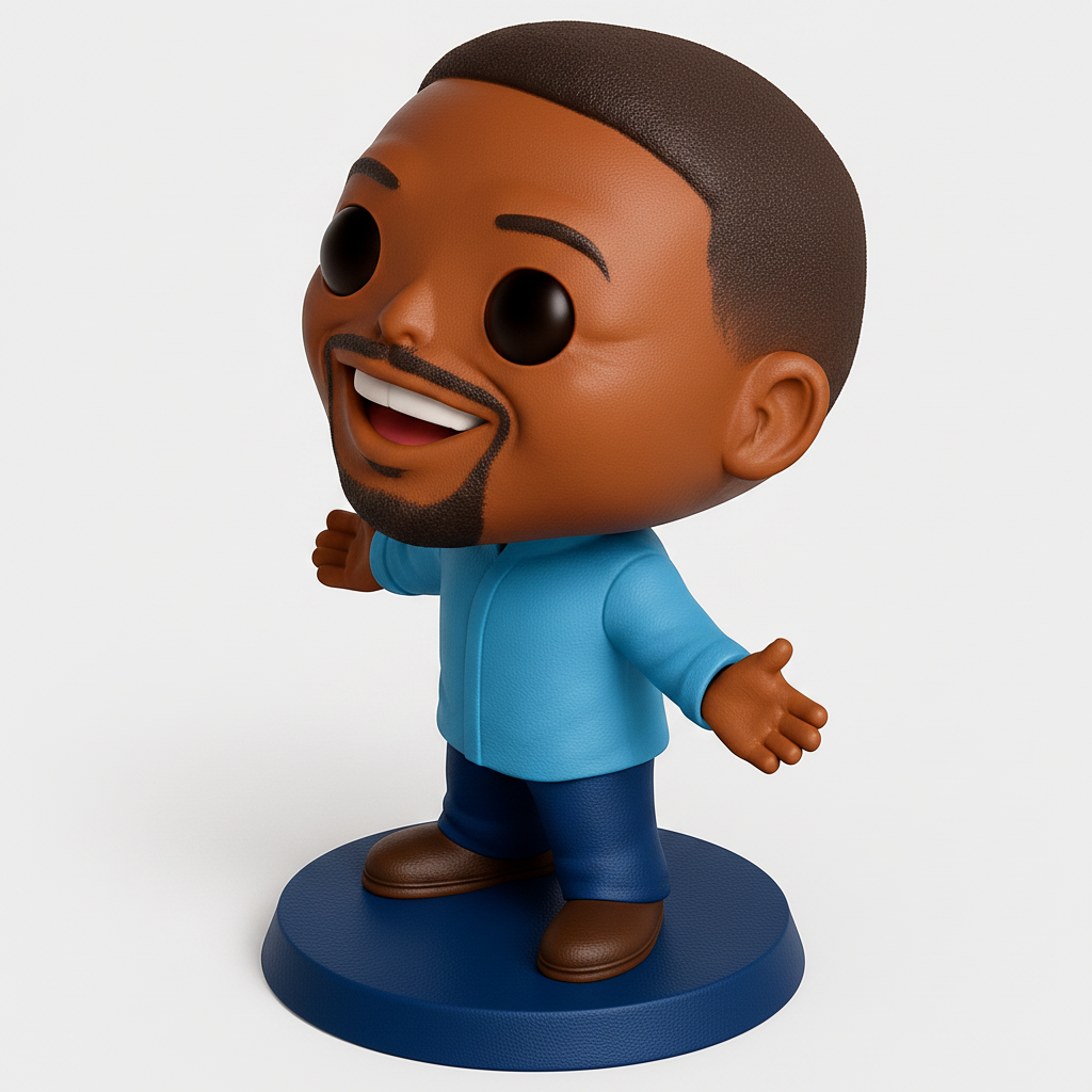face anatomy 3d model-create 3d face model from photo_Friendly Welcome Figurine - Easy-Print Decor!