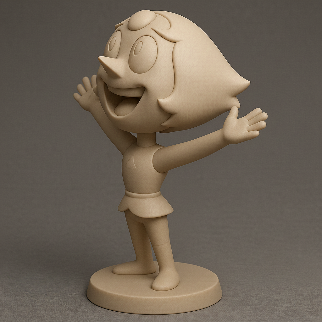 face anatomy 3d model-create 3d face model from photo_Cheerful Character Figure for Fun Displays