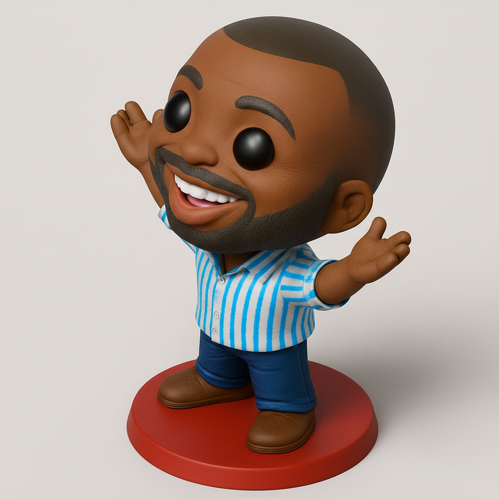 face anatomy 3d model-create 3d face model from photo_Uplifting Desk Companion: Smile & Inspire Figurine