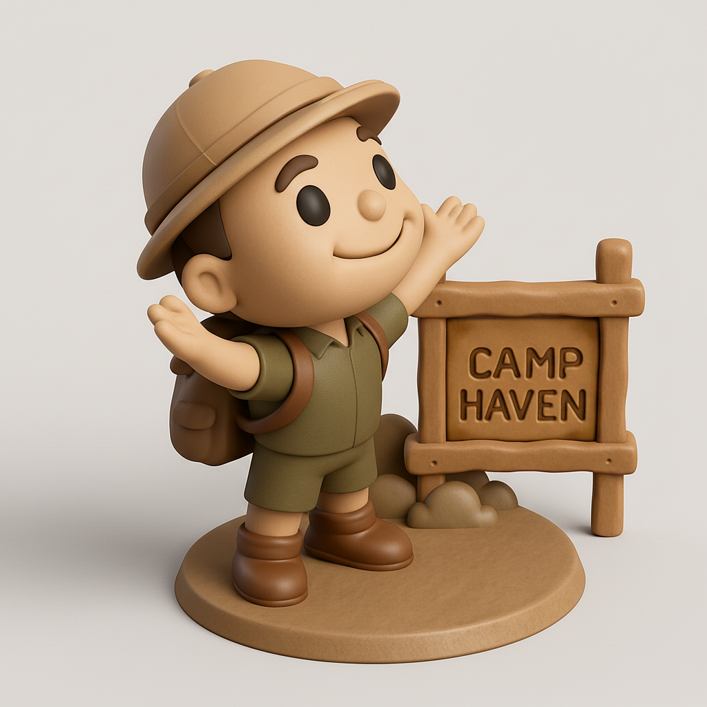 face to 3d model ai-3D portrait printing from photo_Camp Haven Scout Guide - Your Welcoming Adventure Companion