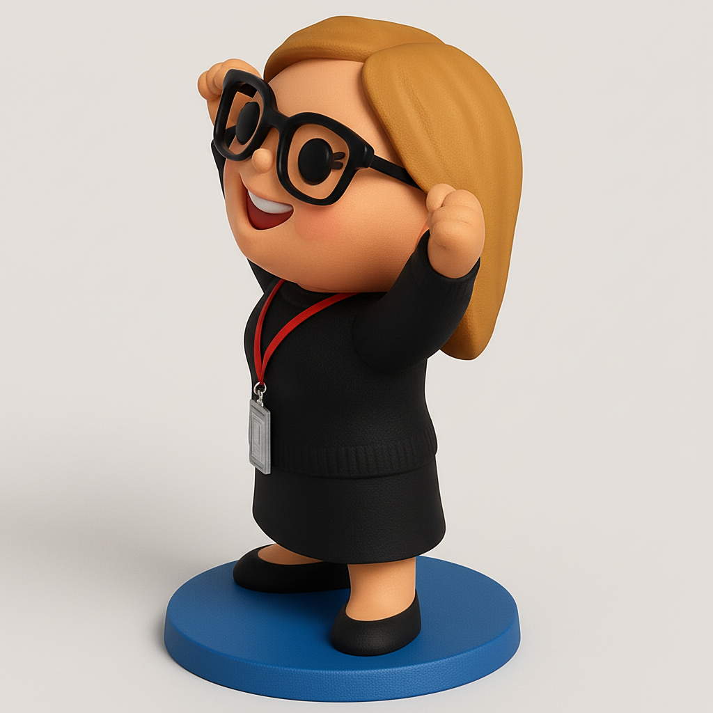 face anatomy 3d model-create 3d face model from photo_Achiever's Celebration Desk Buddy