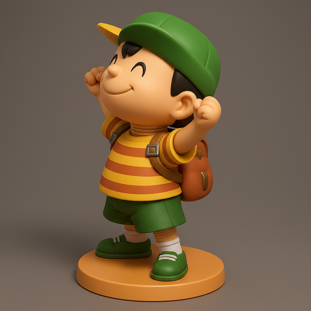 face anatomy 3d model-create 3d face model from photo_Cheerful Adventure Buddy 3D Model