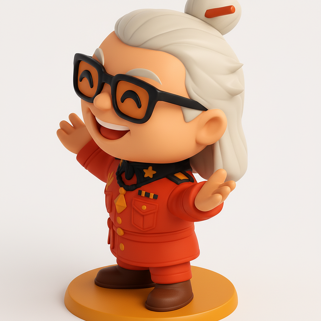 face anatomy 3d model-create 3d face model from photo_Print Your Own Happy General Desk Buddy!