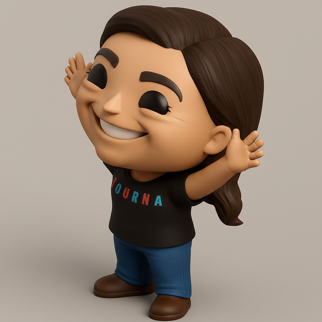 face anatomy 3d model-create 3d face model from photo_Joyful Journa Figure: Your Desk's Happy Companion!