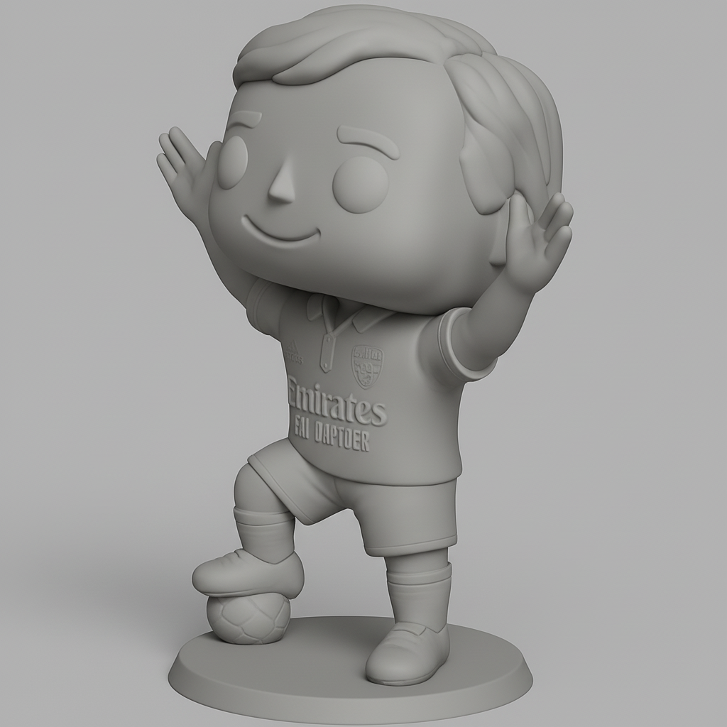 face to 3d model ai-3D portrait printing from photo_Print Your Own Football Star Funko Pop Style!