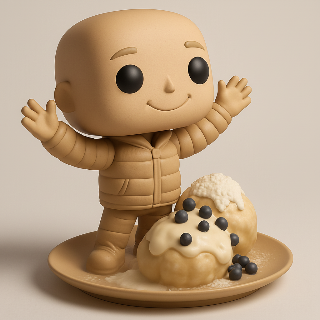 face to 3d model ai-3D portrait printing from photo_Kawaii Pastry Pal: Funko-Inspired Sweet Treat Display