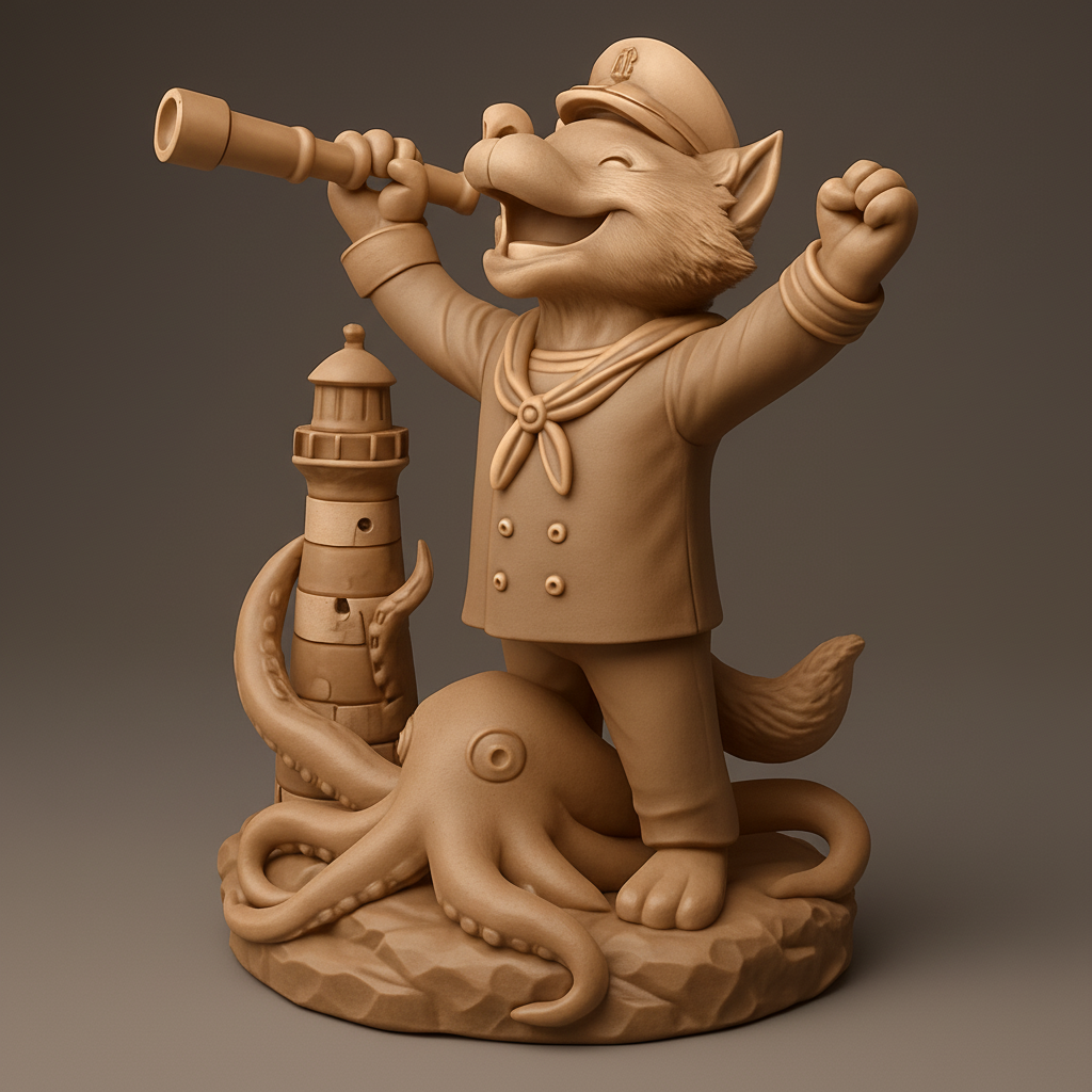 face anatomy 3d model-create 3d face model from photo_Captain Fox's Grand Discovery! Adventure Awaits!