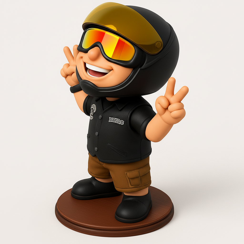 face anatomy 3d model-create 3d face model from photo_Smiling Biker raptor claws