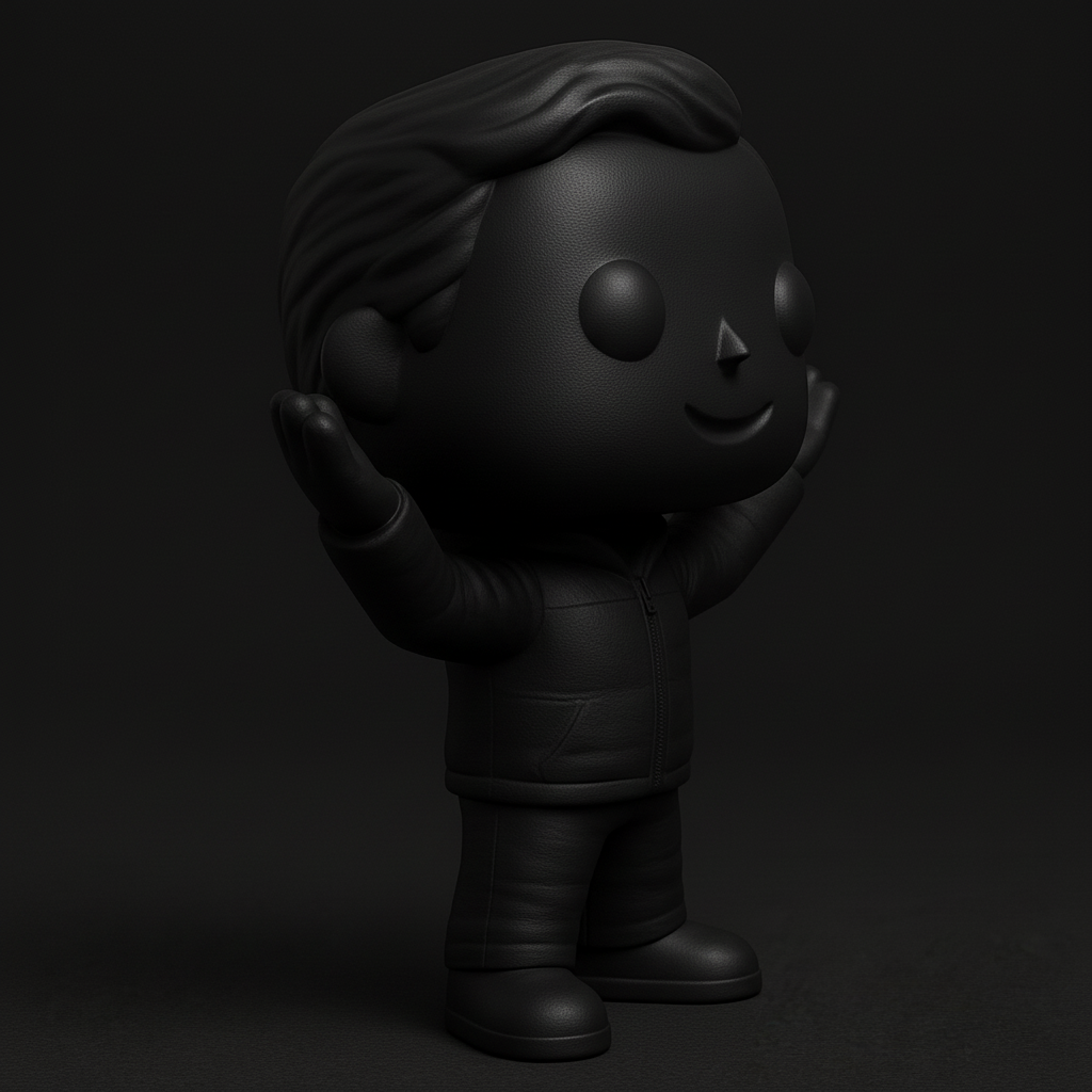 face anatomy 3d model-create 3d face model from photo_Blank Pop Figure Base - Unleash Your Custom Creativity!