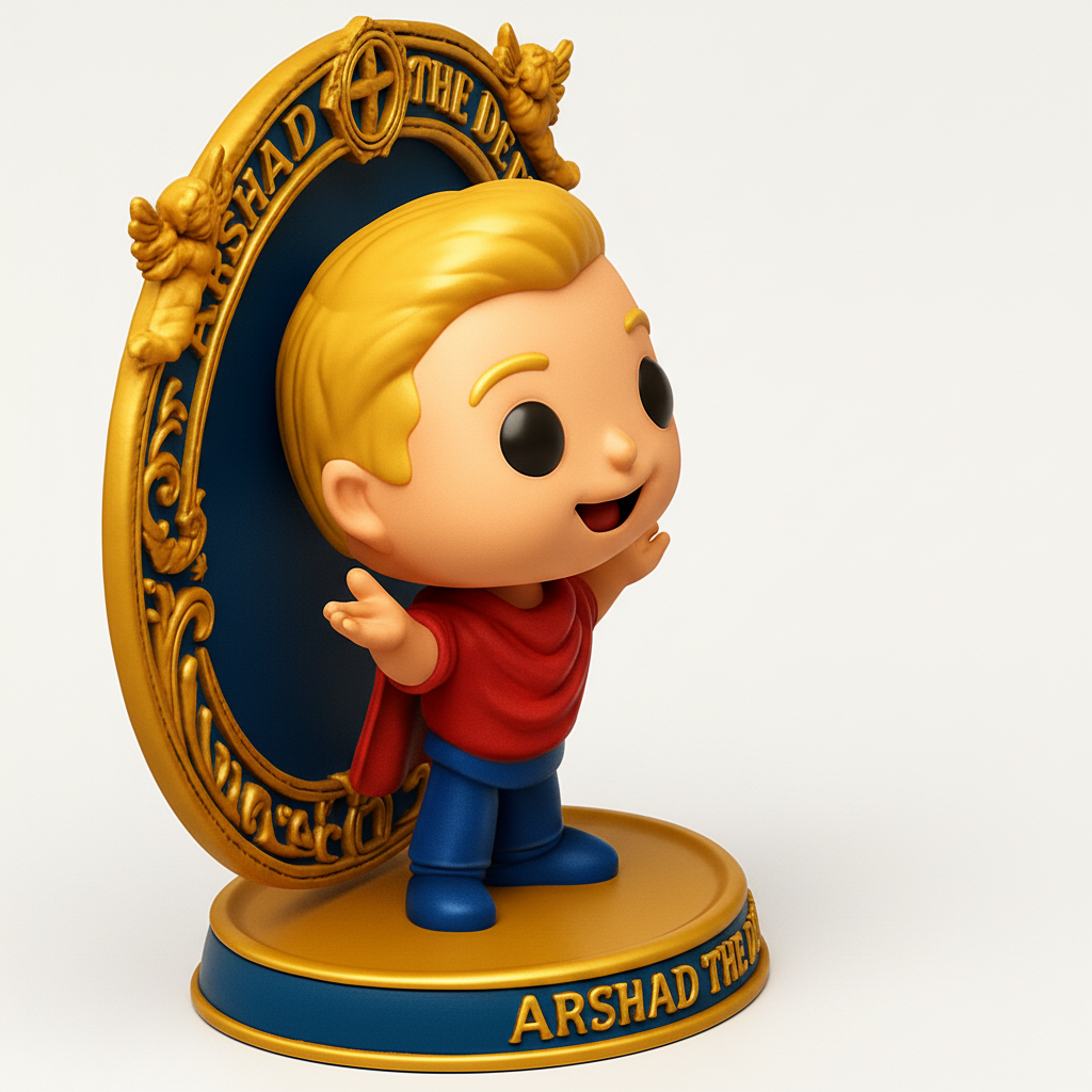 face anatomy 3d model-create 3d face model from photo_Arshad The Defier Collectible Funko-Style Display