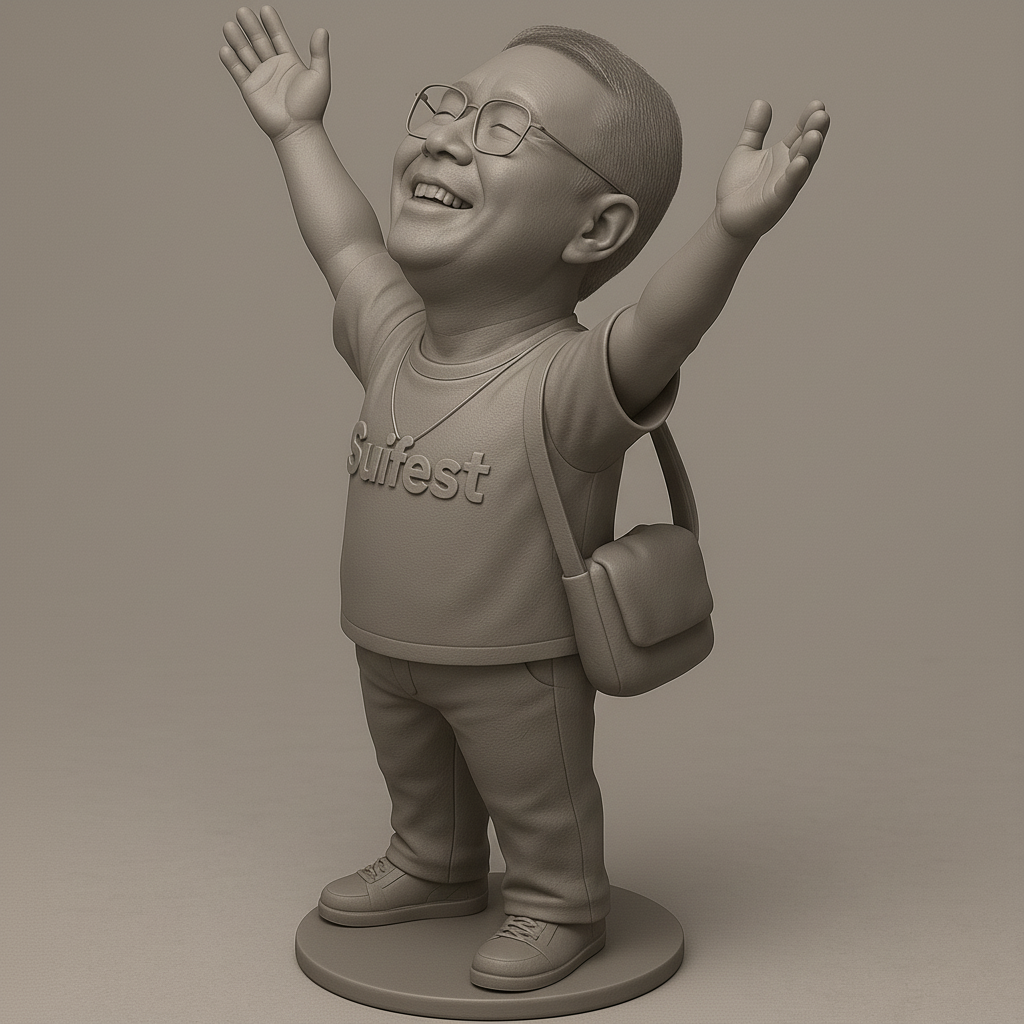 silhouette 3d printer maker-3d portrait printing_Suifest 