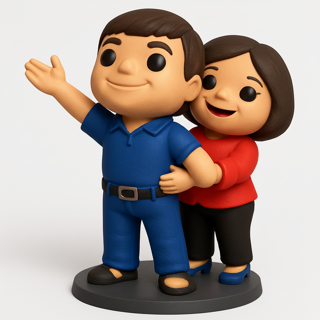 face anatomy 3d model-create 3d face model from photo_Guiding Love Couple Statue - Perfect Keepsake & Gift