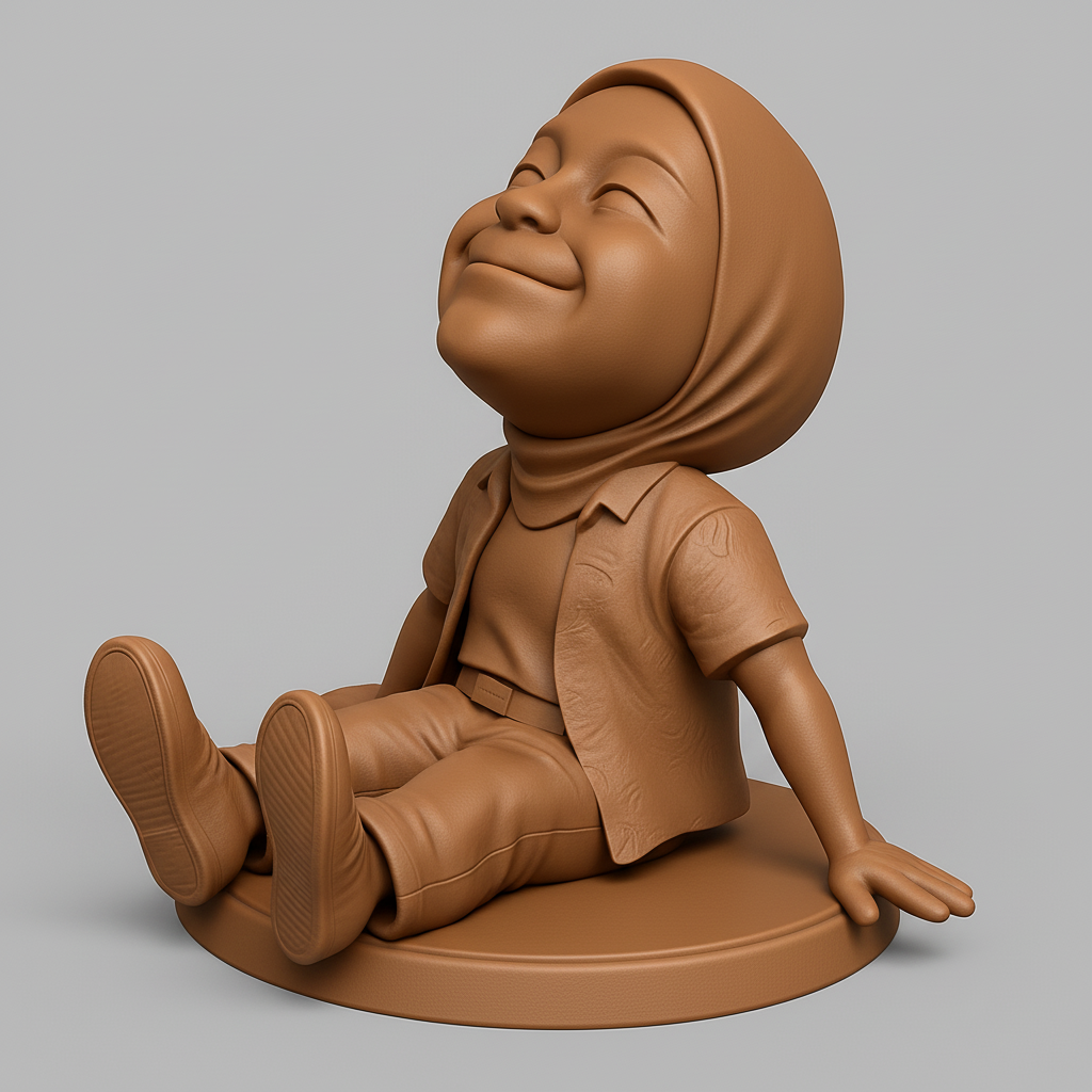 silhouette 3d printer maker-3d portrait printing_SANS ~