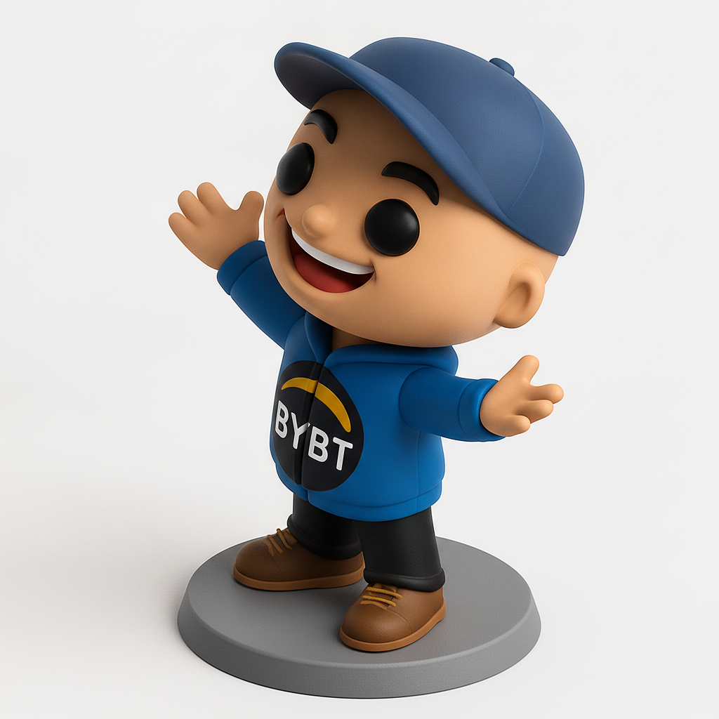face anatomy 3d model-create 3d face model from photo_Cheery BYBT Mascot Figurine: Your Desk's New Best Friend