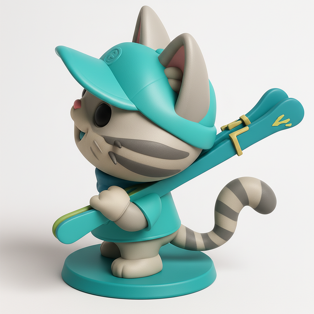 face to 3d model ai-3D portrait printing from photo_My Cat Buddy!