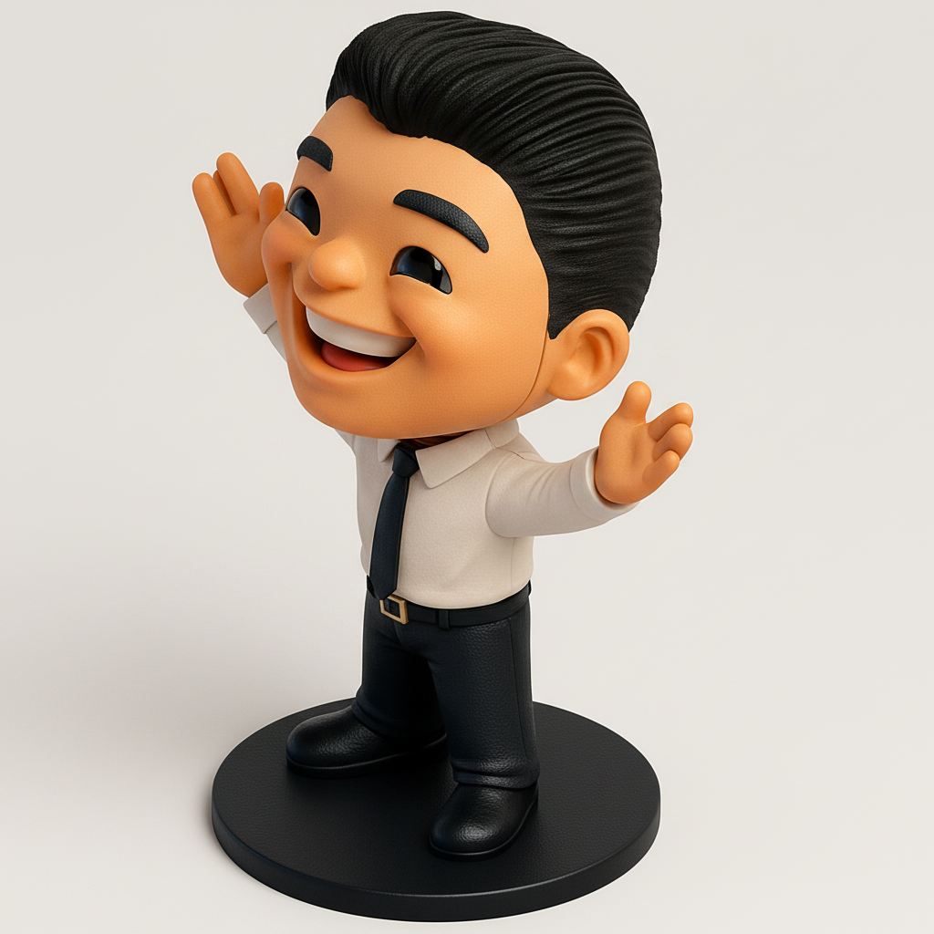 face anatomy 3d model-create 3d face model from photo_Print Your Own Happy Bobblehead Buddy!