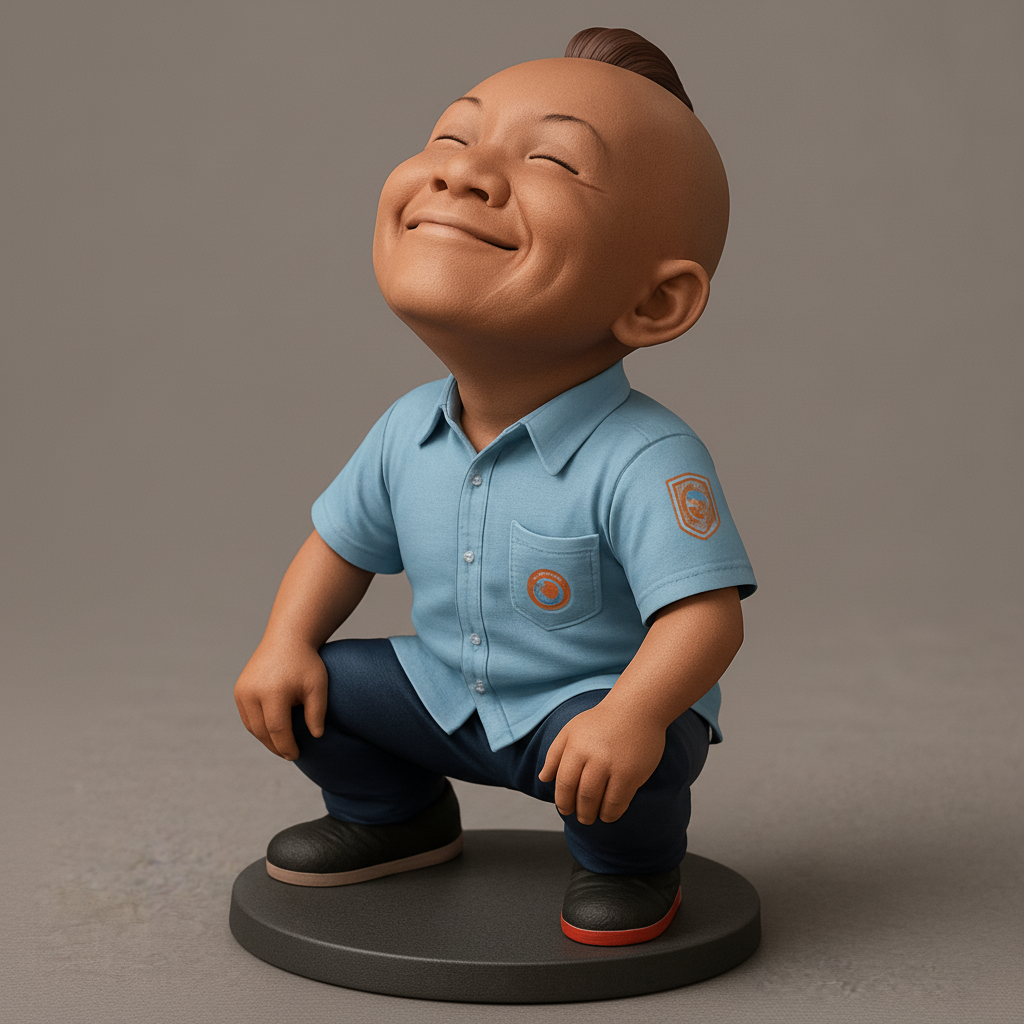 face anatomy 3d model-create 3d face model from photo_Happy Squat Buddy: Cheer Up Your Workspace!