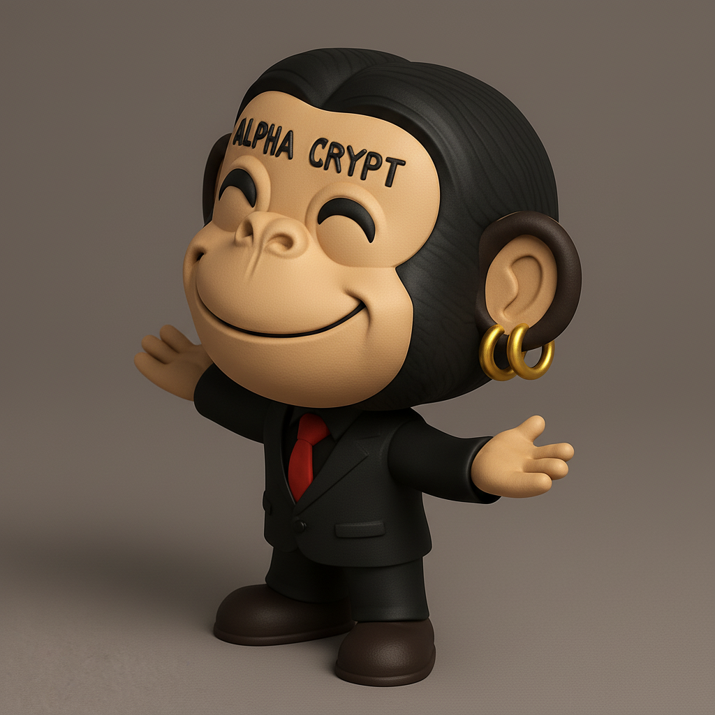 face anatomy 3d model-create 3d face model from photo_Alpha Crypt Chimp: Dapper Desk Buddy & Crypto Mascot