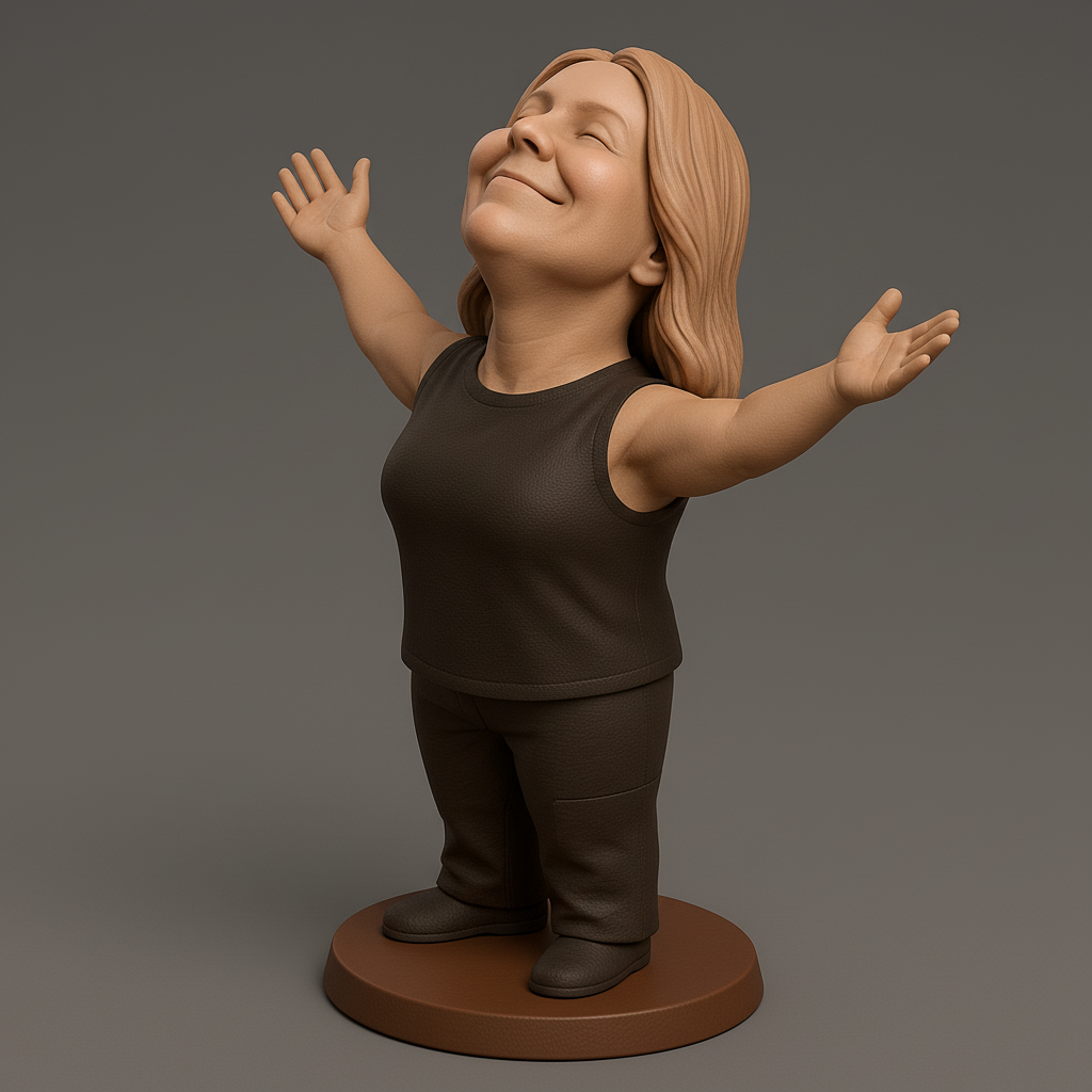 silhouette 3d printer maker-3d portrait printing_AK