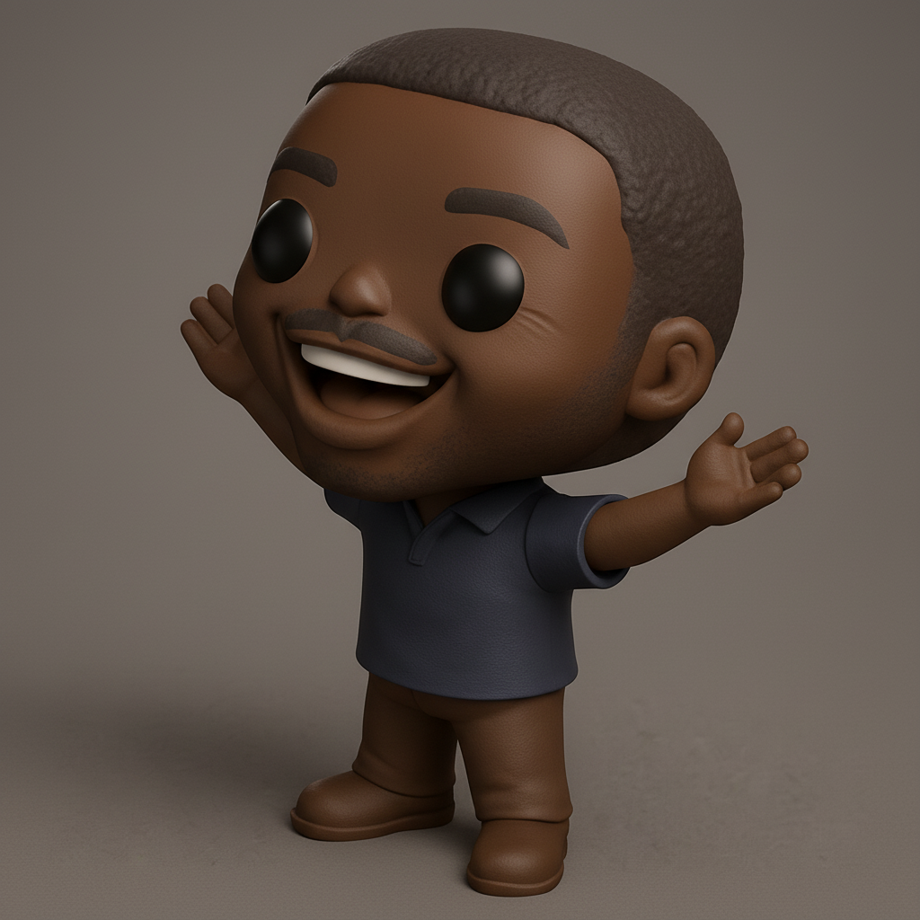 face anatomy 3d model-create 3d face model from photo_Welcoming Character Figurine: A Happy Addition!