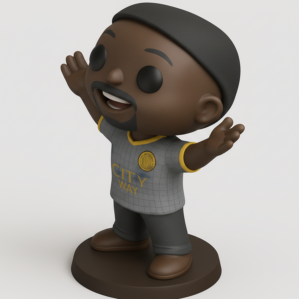 face anatomy 3d model-create 3d face model from photo_Dynamic Funko Pop-Style Character Figure