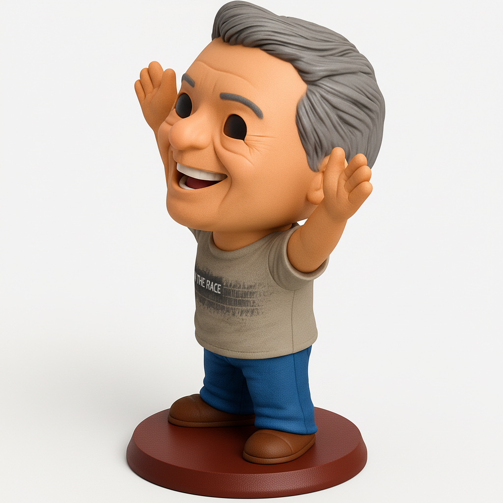 face anatomy 3d model-create 3d face model from photo_Enthusiastic 'Win The Race' Desk Buddy