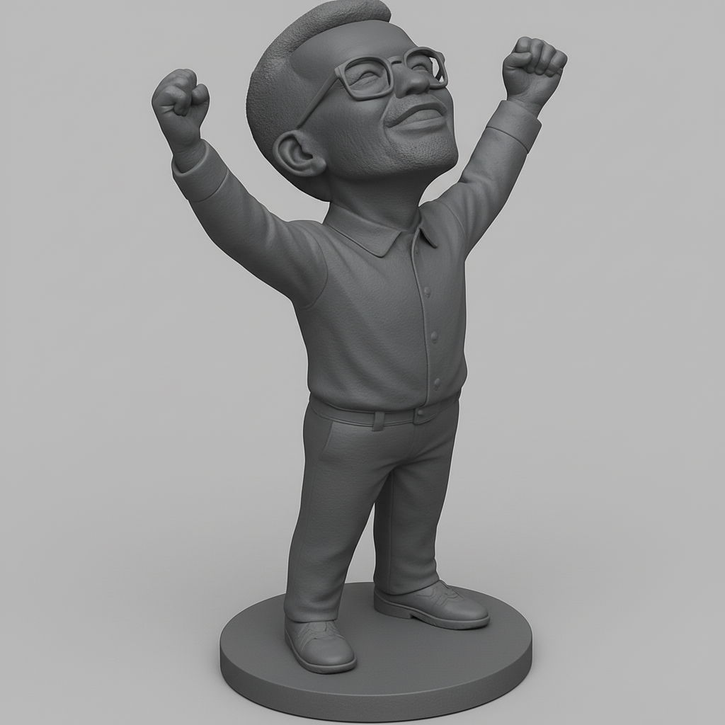 silhouette 3d printer maker-3d portrait printing_IBRZ