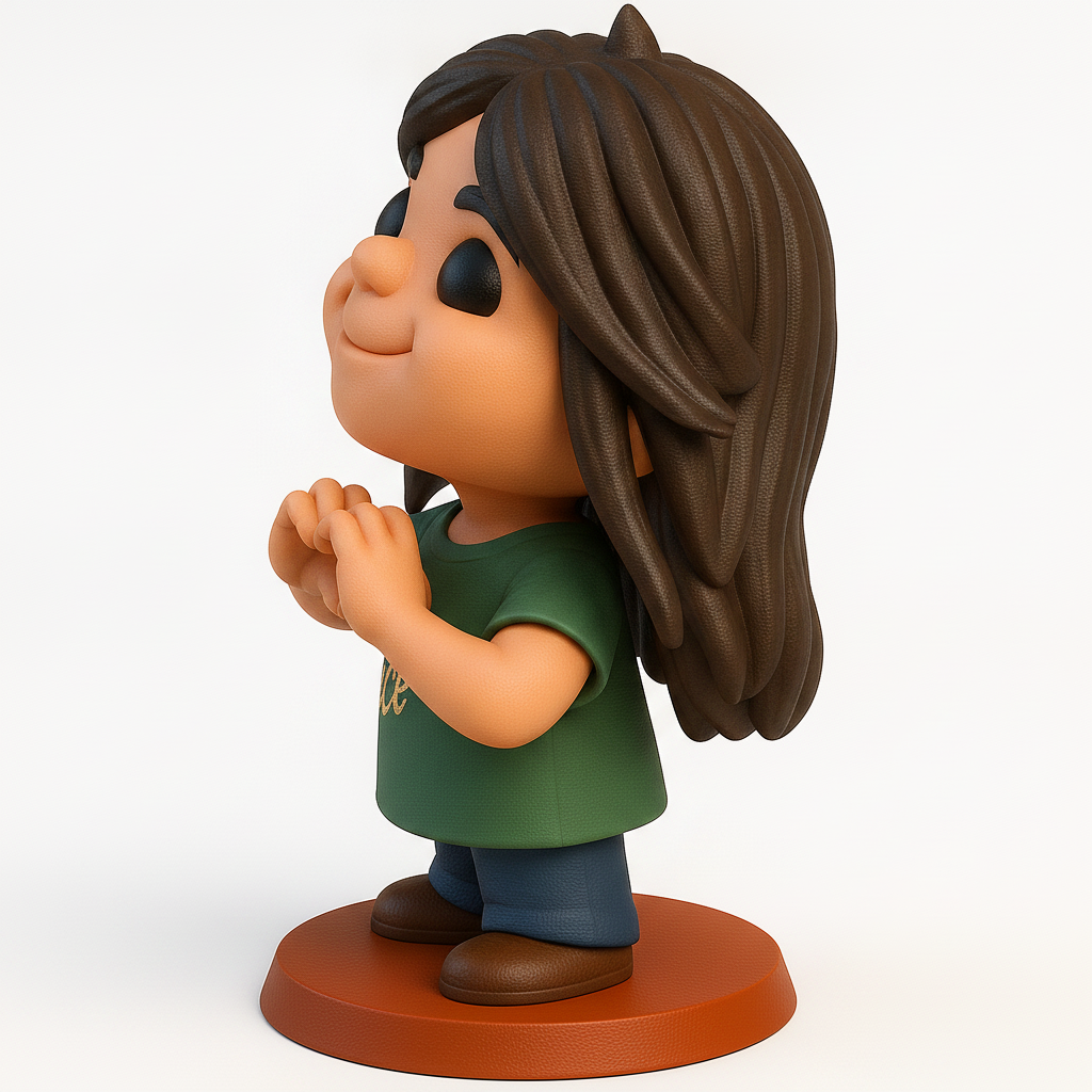 face to 3d model ai-3D portrait printing from photo_Joyful Heart Hands Figure: Spread Smiles with This Print!
