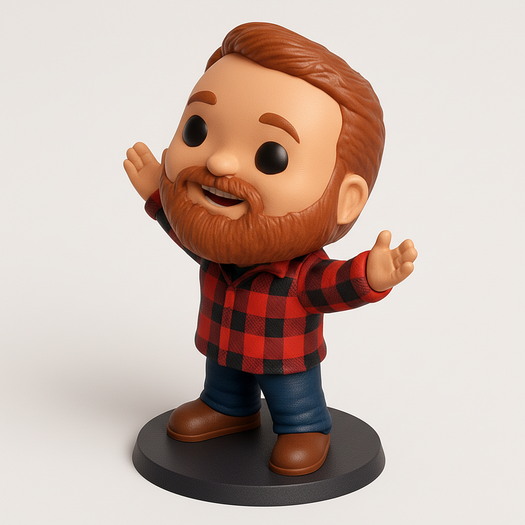 face anatomy 3d model-create 3d face model from photo_Plaid Power Pal: Your Friendly Desk Companion!