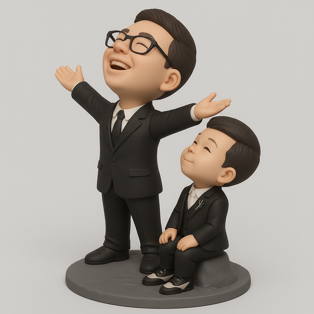 face anatomy 3d model-create 3d face model from photo_Joyful Duo: Celebrating Togetherness