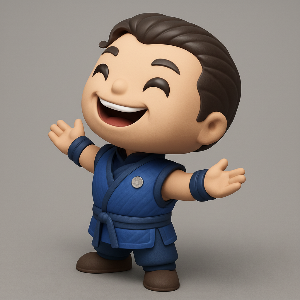 face to 3d model ai-3D portrait printing from photo_Your Joyful Chibi Pal 3D Model