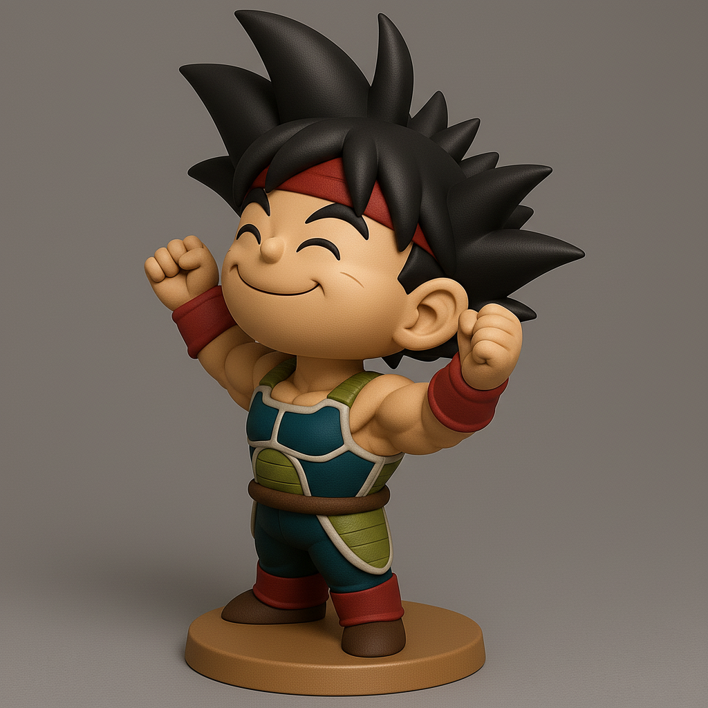 silhouette 3d printer maker-3d portrait printing_Heroic Pose Character Model