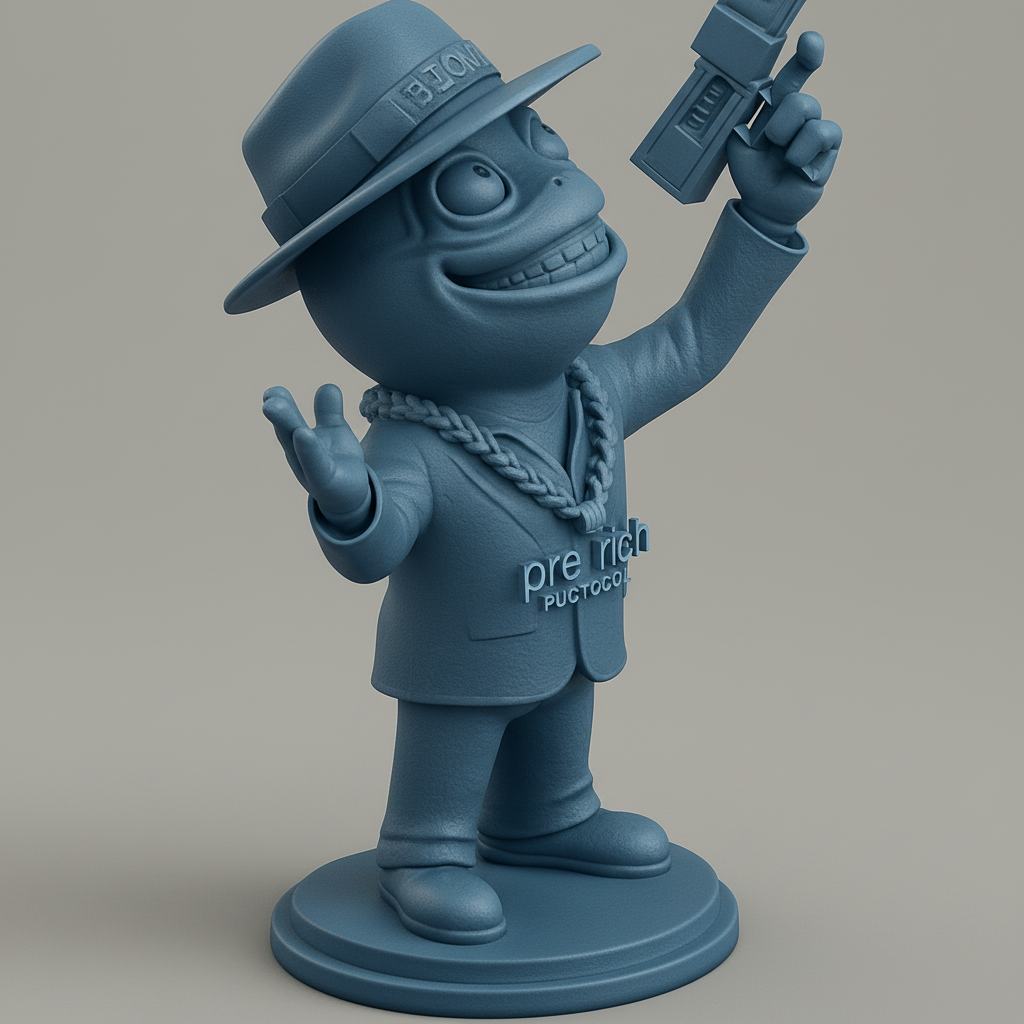 face anatomy 3d model-create 3d face model from photo_Confident Crypto Frog: Pre-Rich Protocol Mascot