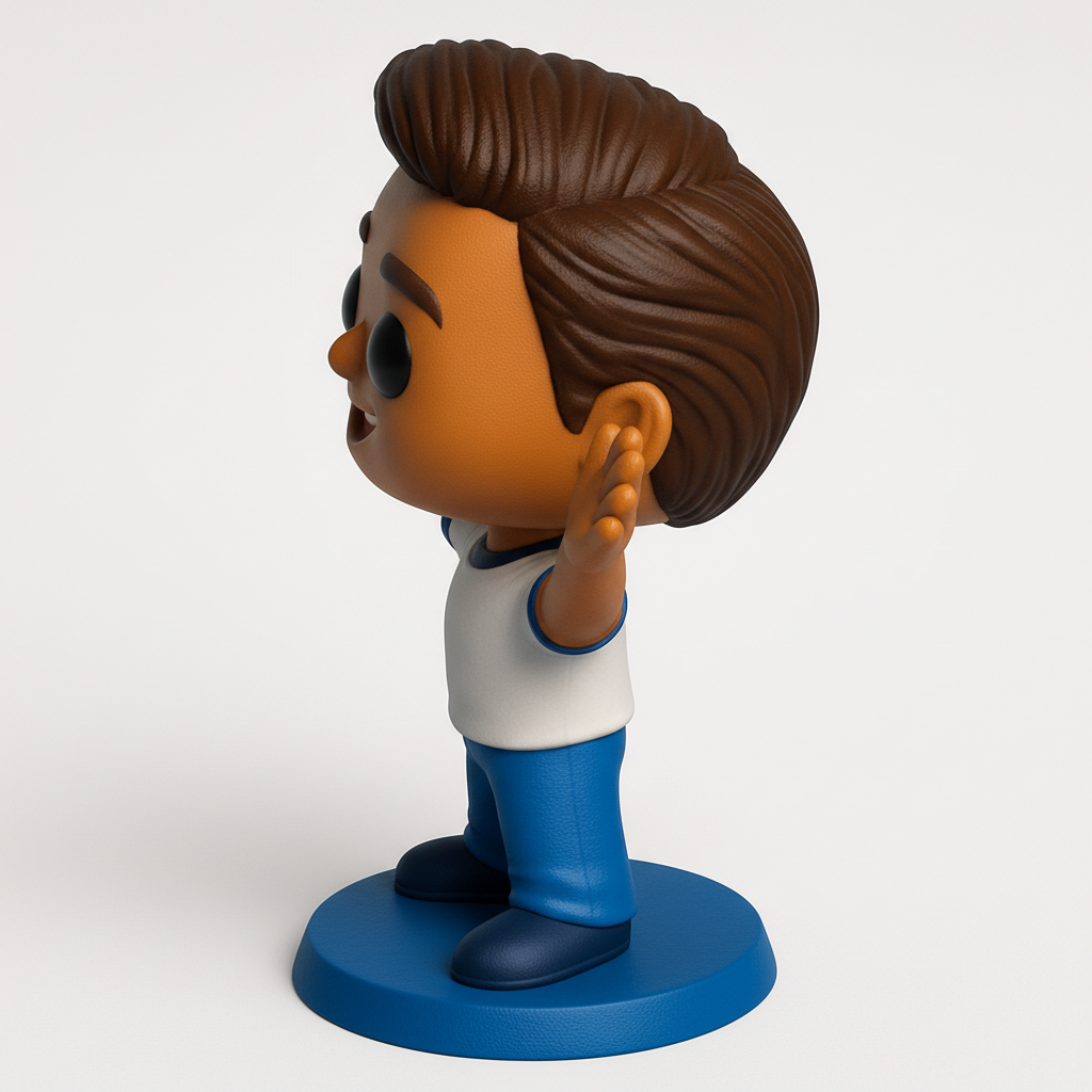 face anatomy 3d model-create 3d face model from photo_Smiling Boy Figurine: Print Your Own Happy Friend!