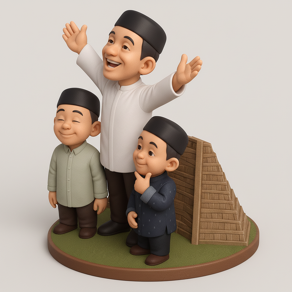 silhouette 3d printer maker-3d portrait printing_Joyful Family Figurine: Perfect for Collectors