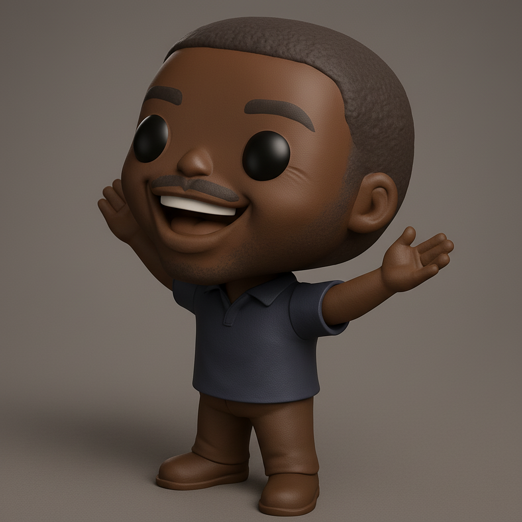 face anatomy 3d model-create 3d face model from photo_Welcoming Character Figurine: A Happy Addition!