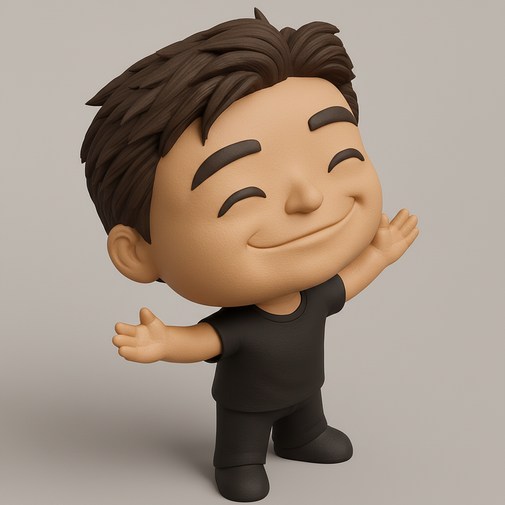 face to 3d model ai-3D portrait printing from photo_Chibi Hug Me Buddy: Instant Mood Booster!