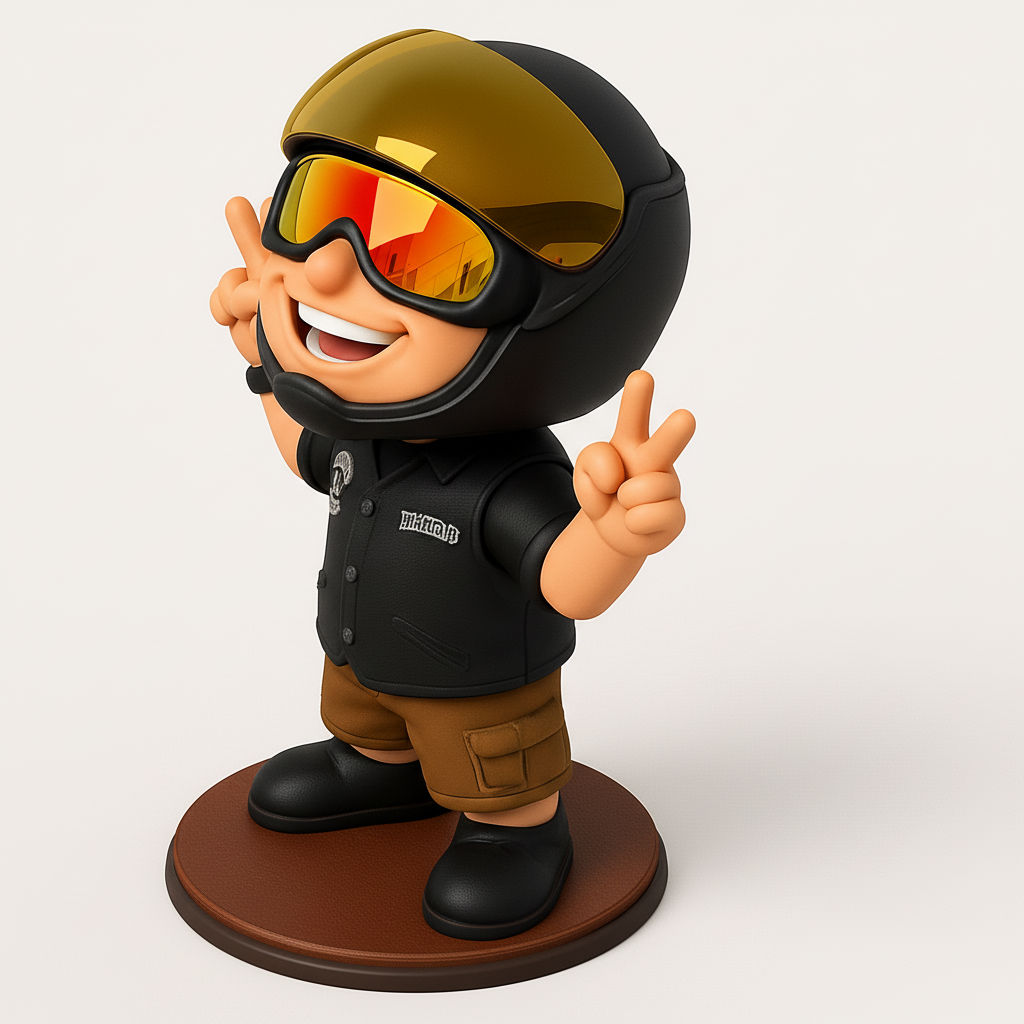 face anatomy 3d model-create 3d face model from photo_Smiling Biker raptor claws