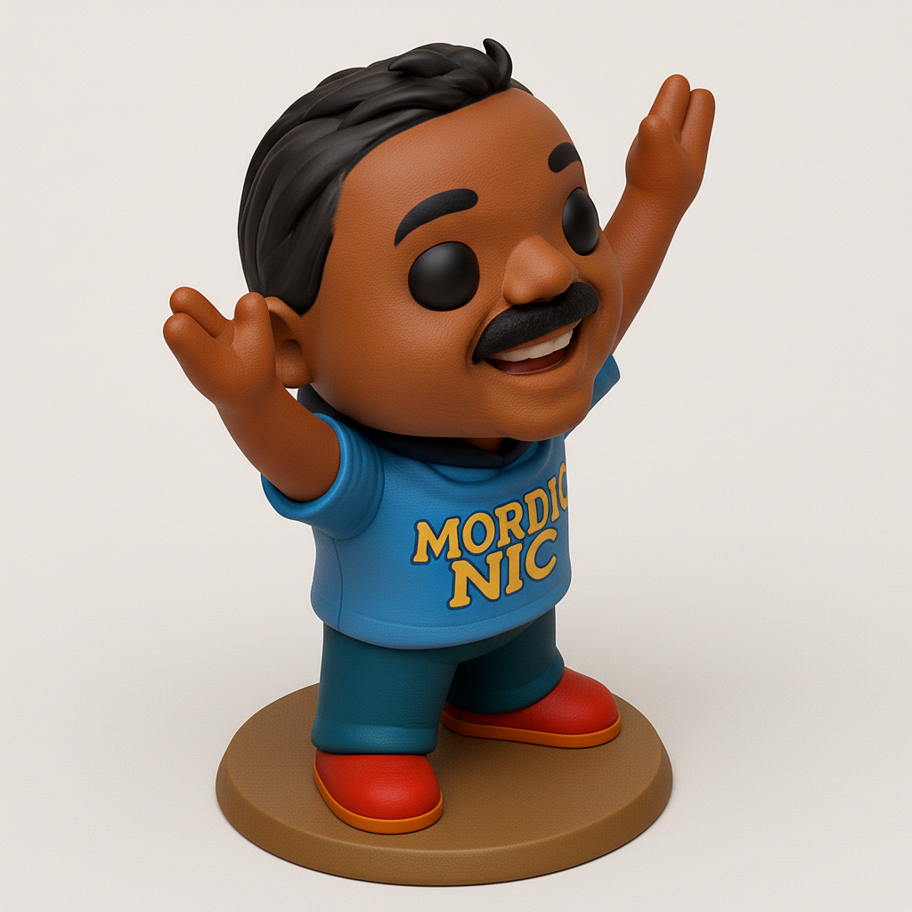 face to 3d model ai-3D portrait printing from photo_Nordic Nic: Your New Happy Desk Buddy! 3D Print Ready