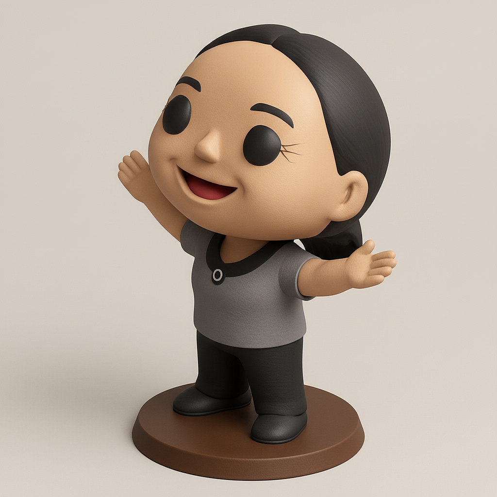 face to 3d model ai-3D portrait printing from photo_Print Your Own Welcoming Chibi Figurine!