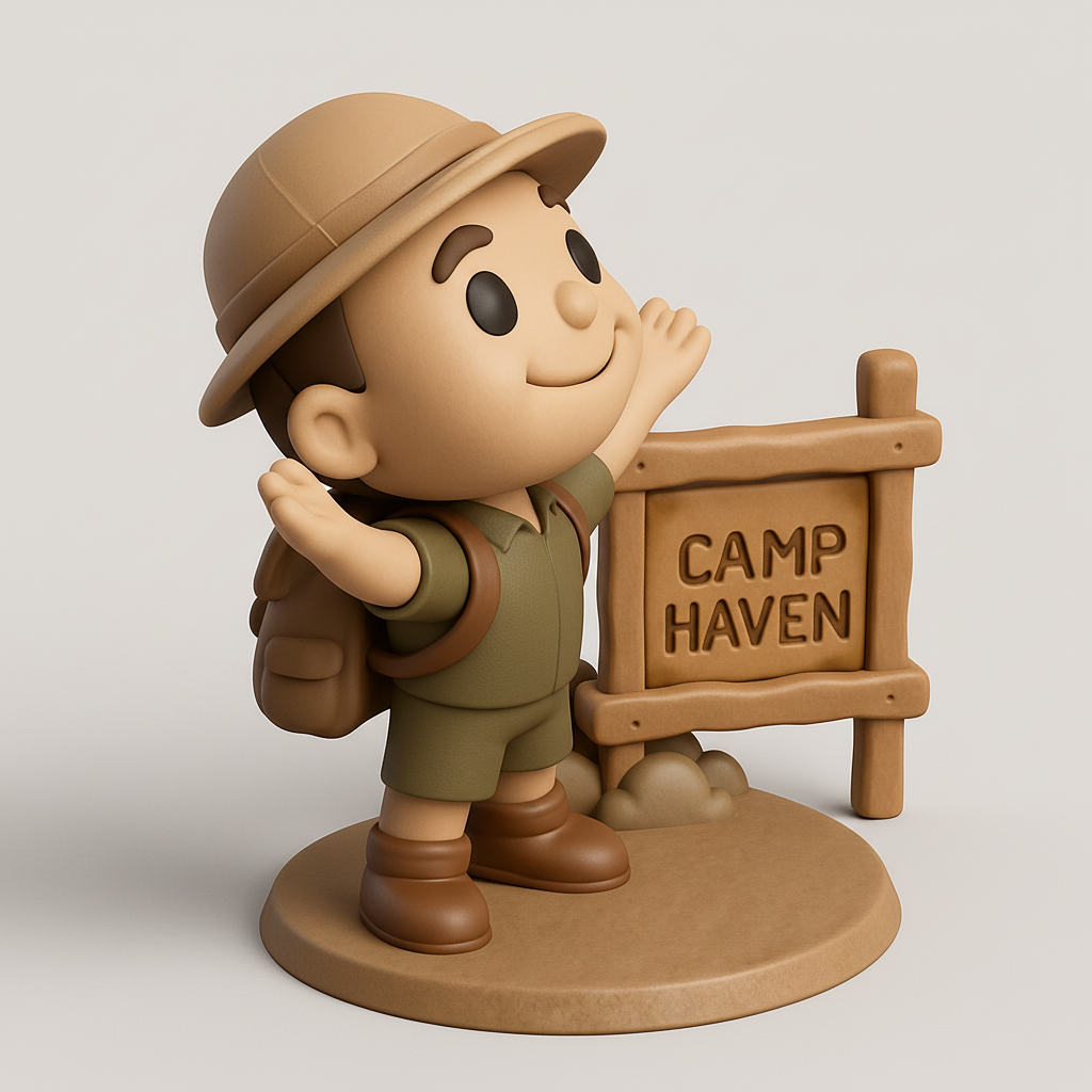 face to 3d model ai-3D portrait printing from photo_Camp Haven Scout Guide - Your Welcoming Adventure Companion