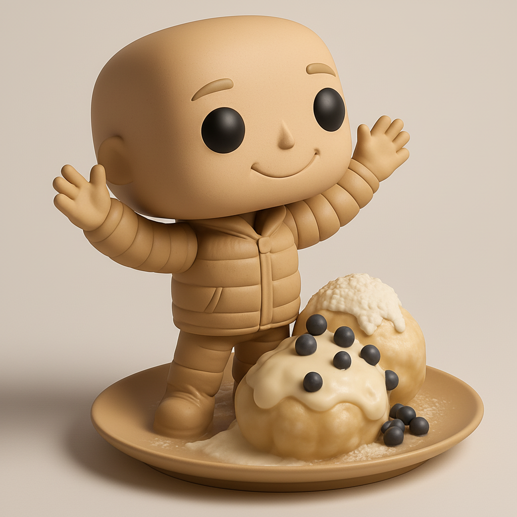 face to 3d model ai-3D portrait printing from photo_Kawaii Pastry Pal: Funko-Inspired Sweet Treat Display