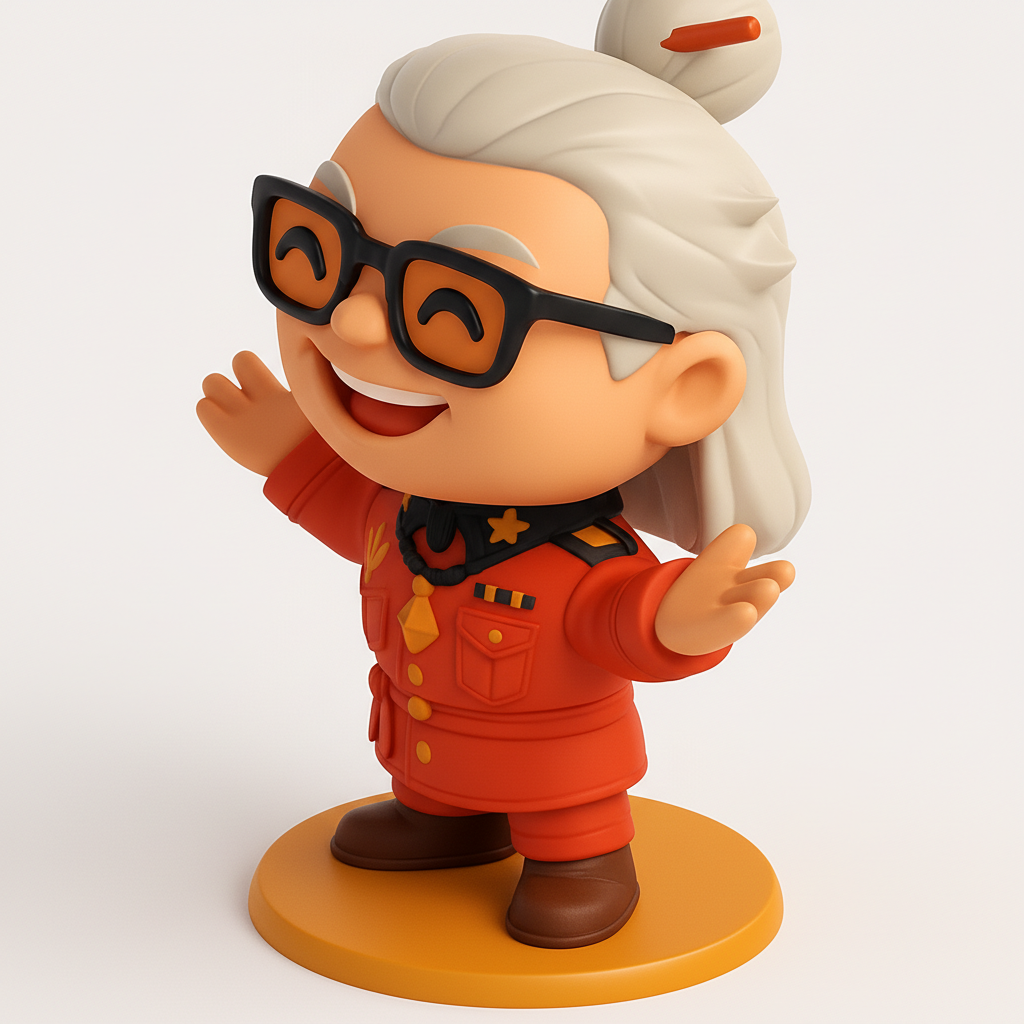 face anatomy 3d model-create 3d face model from photo_Print Your Own Happy General Desk Buddy!