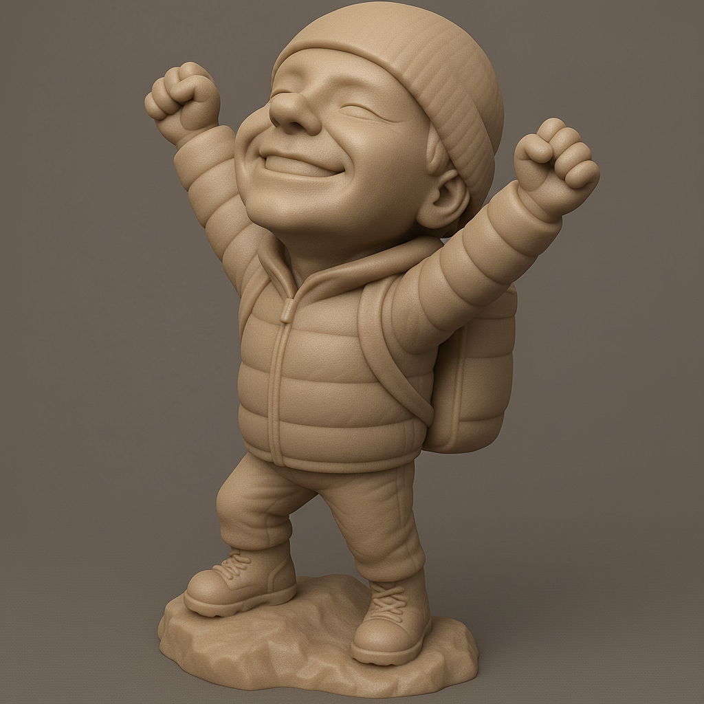 face anatomy 3d model-create 3d face model from photo_Joyful Adventurer 3D Model