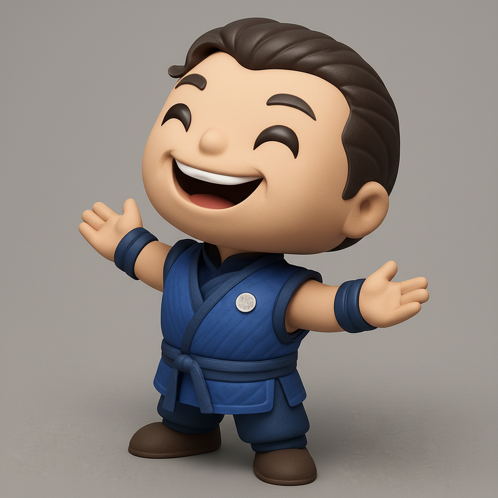 face to 3d model ai-3D portrait printing from photo_Your Joyful Chibi Pal 3D Model