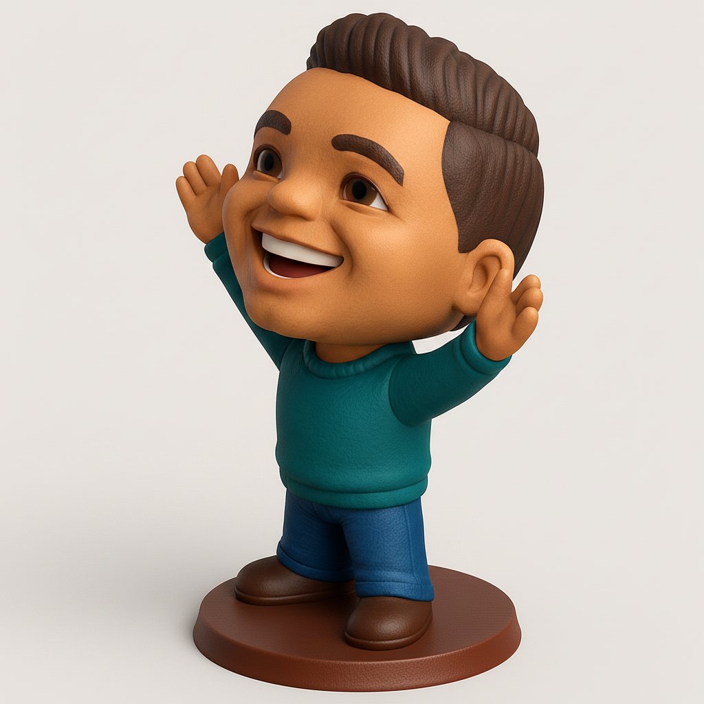 face anatomy 3d model-create 3d face model from photo_Spread Happiness: Cheerful Desk Companion