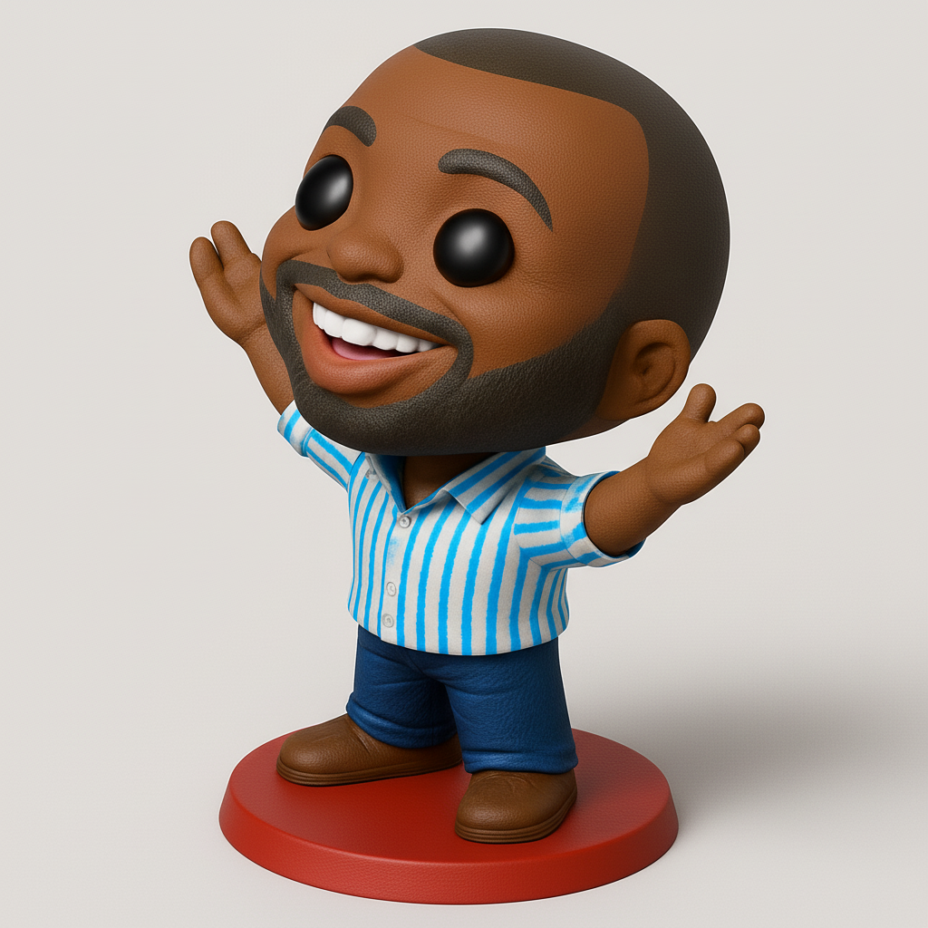 face anatomy 3d model-create 3d face model from photo_Uplifting Desk Companion: Smile & Inspire Figurine